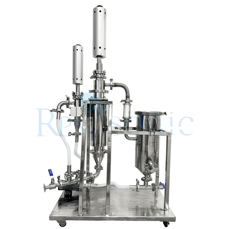 Máy homogenizer siêu âm kỹ thuật số Titanium Powder Stainless Steel 2L Max Capacity Used Cosmetic Detergent Milling