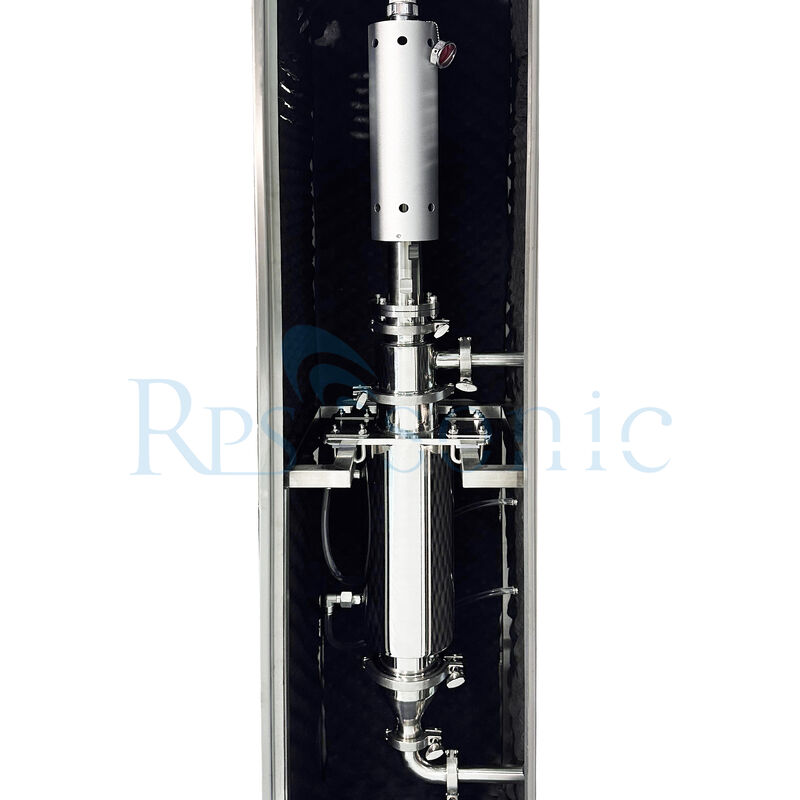20khz Ultrasonic degassing Equipment for Lithium battery separator slurry with circulation system